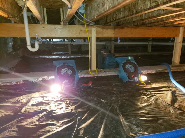 Crawlspace Water Removal in Cocoa