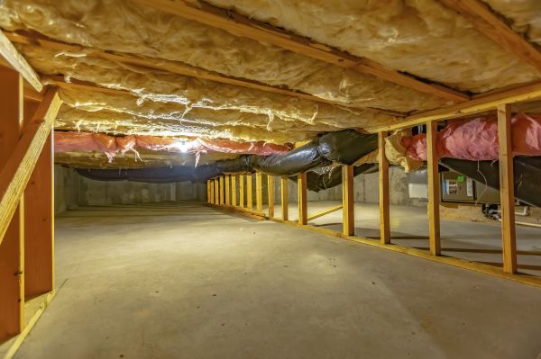 Crawlspace Moisture Removal